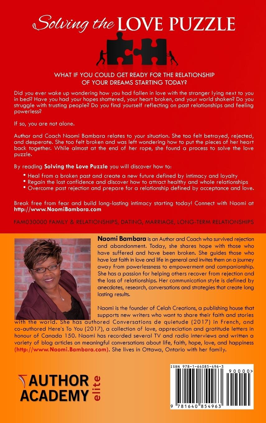 Rückseitencover Solving the Love Puzzle