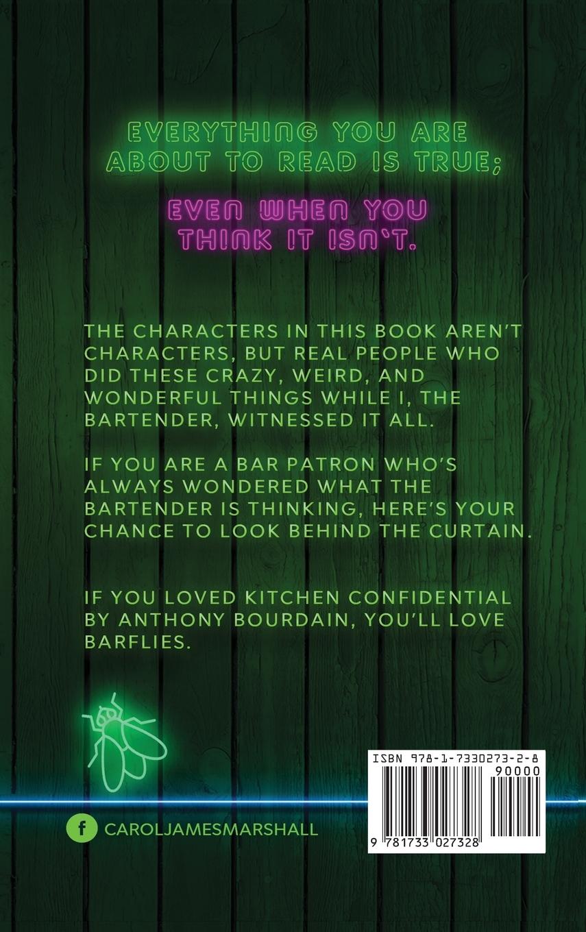Rückseitencover Barflies: A Bartender's Memoir