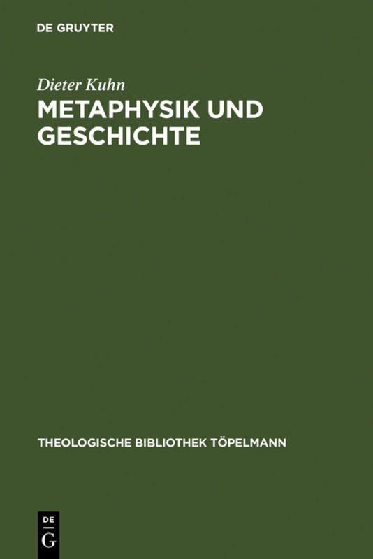 Vorderes Coverbild Metaphysik und Geschichte