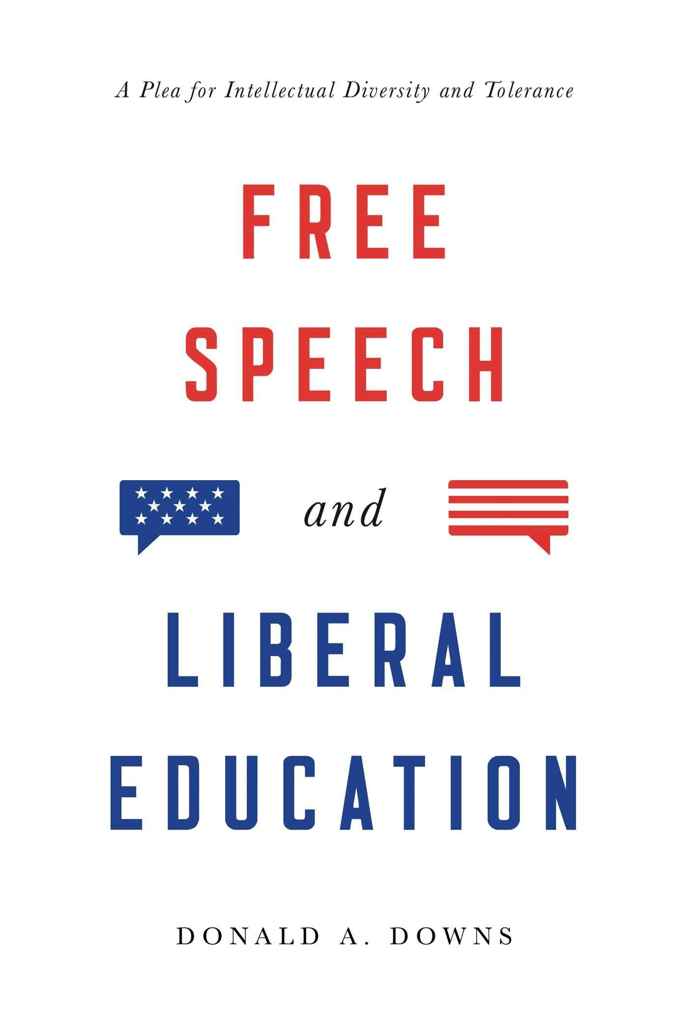 Vorderes Coverbild Free Speech and Liberal Education