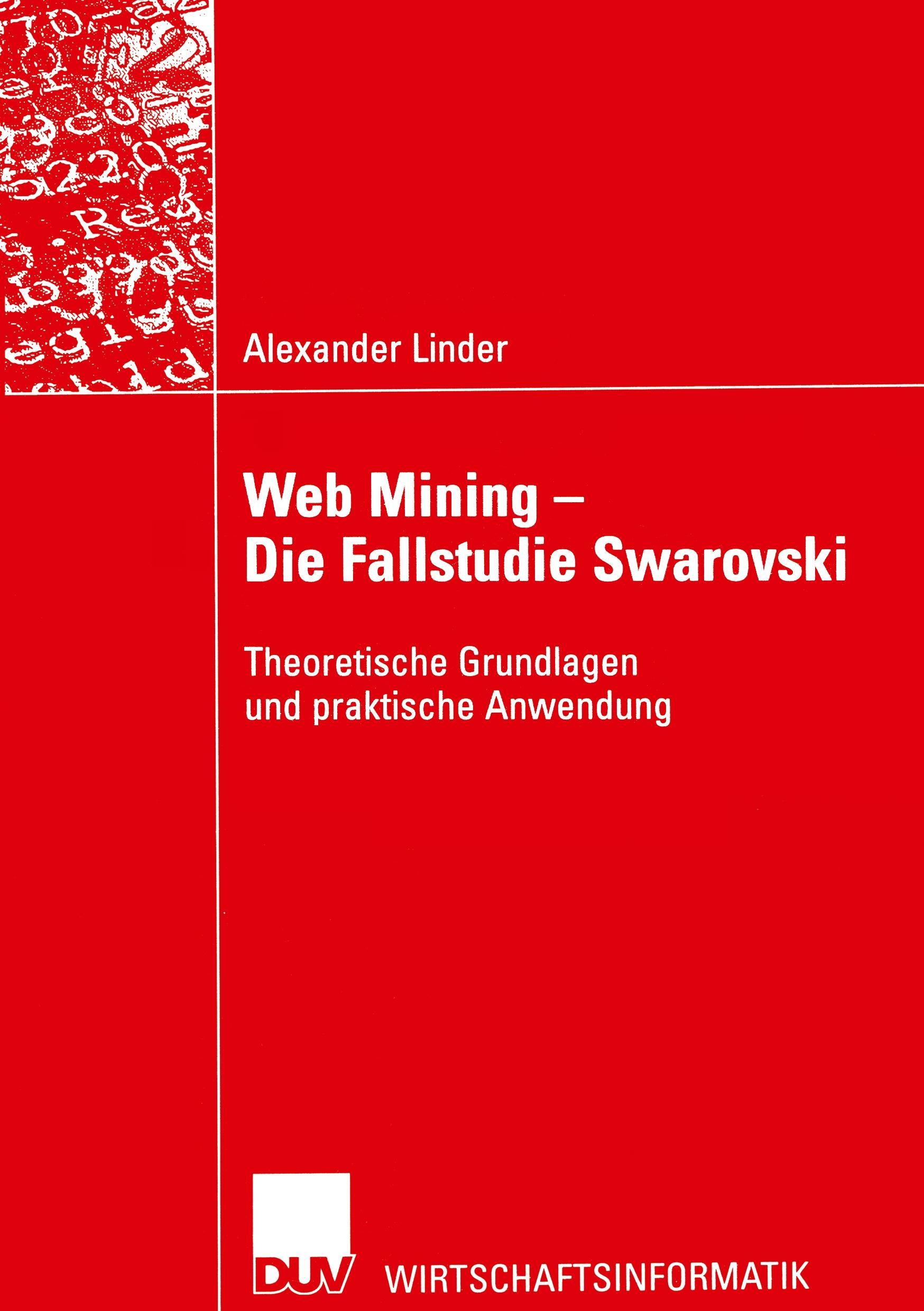 Vorderes Coverbild Web Mining - Die Fallstudie Swarovski