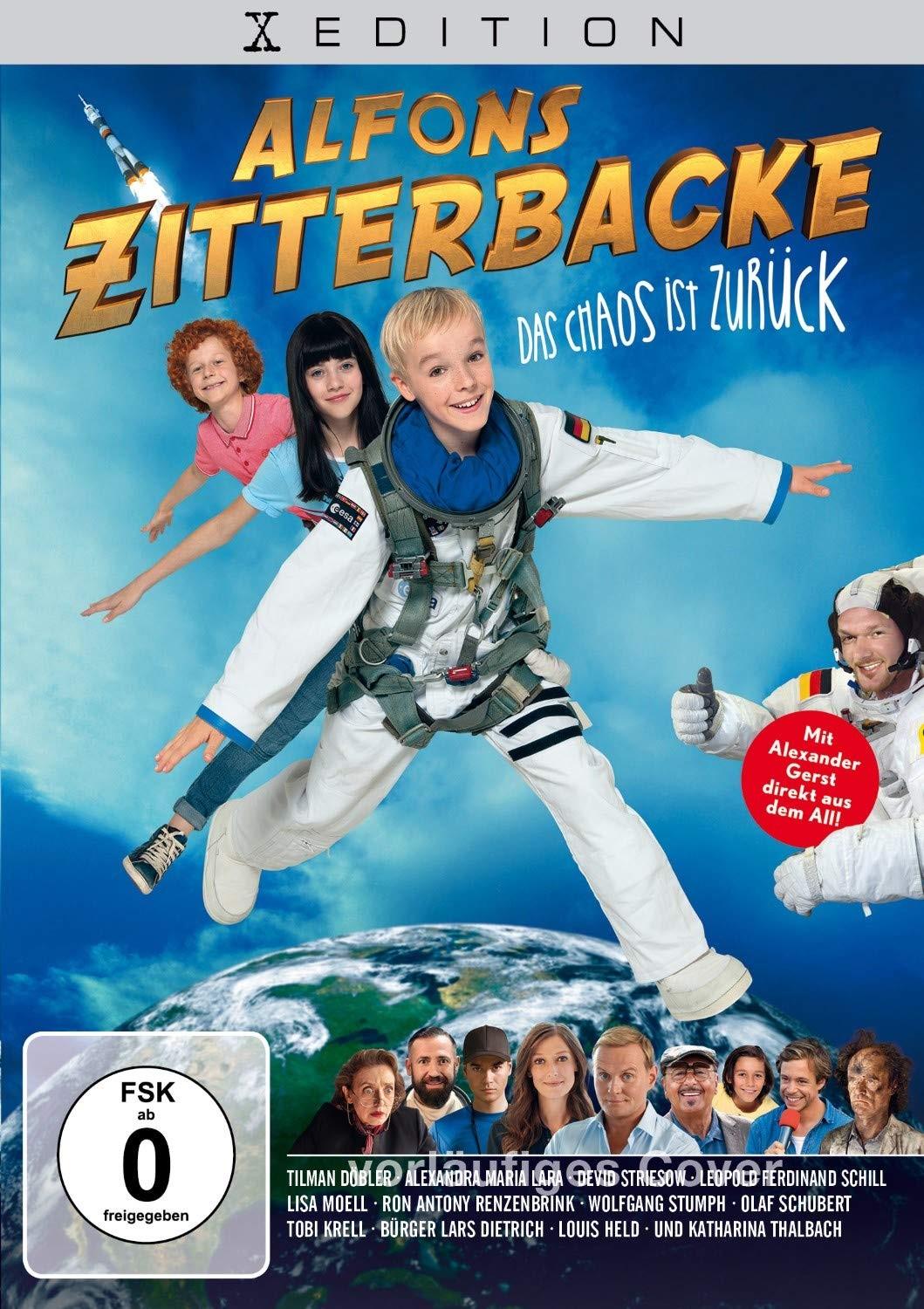 Vorderes Coverbild Alfons Zitterbacke - Das Chaos ist zurück