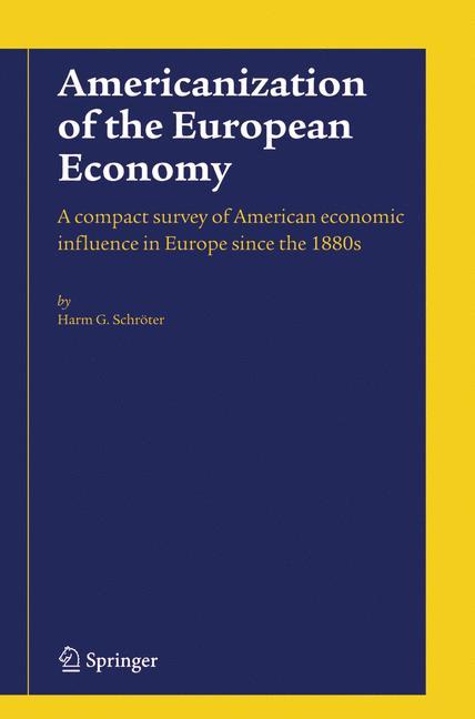 Vorderes Coverbild Americanization of the European Economy