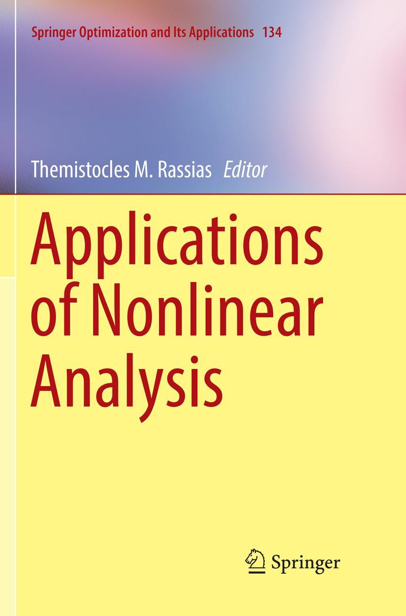 Vorderes Coverbild Applications of Nonlinear Analysis