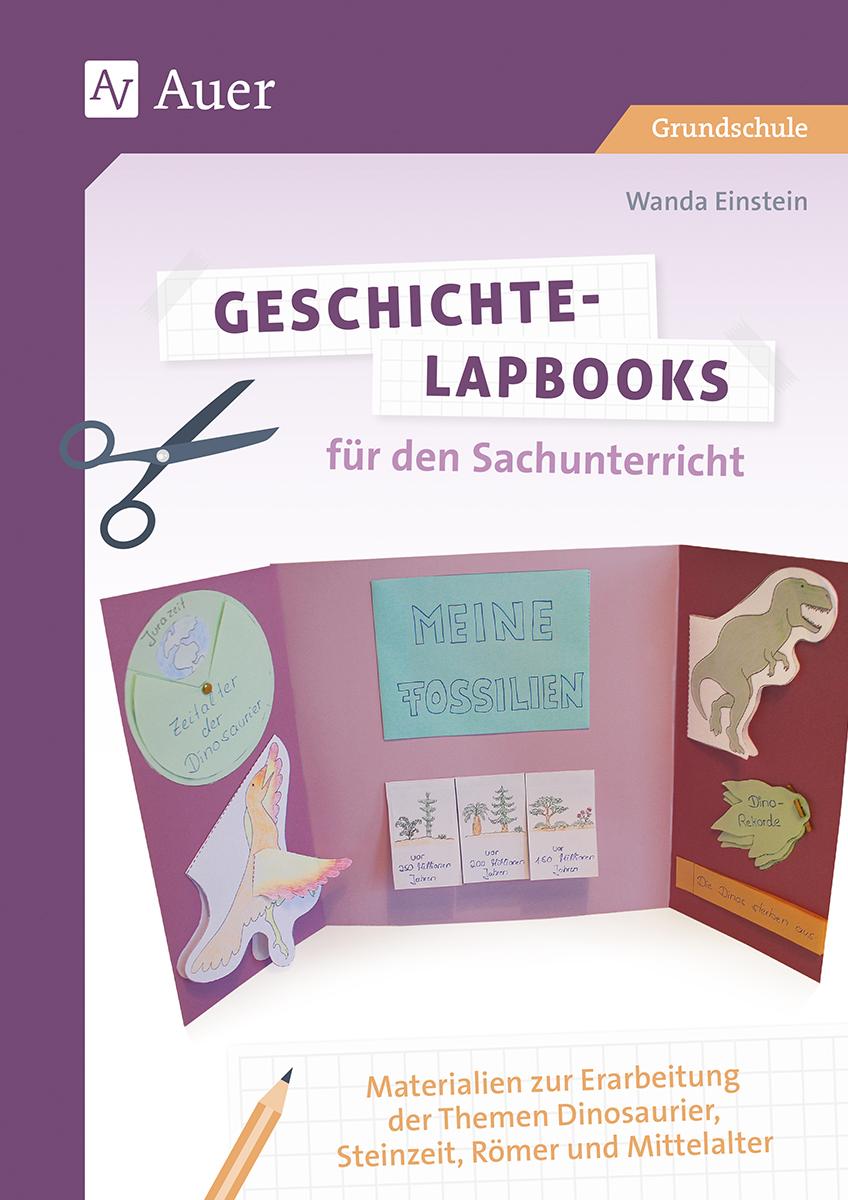 Vorderes Coverbild Geschichte-Lapbooks für den Sachunterricht