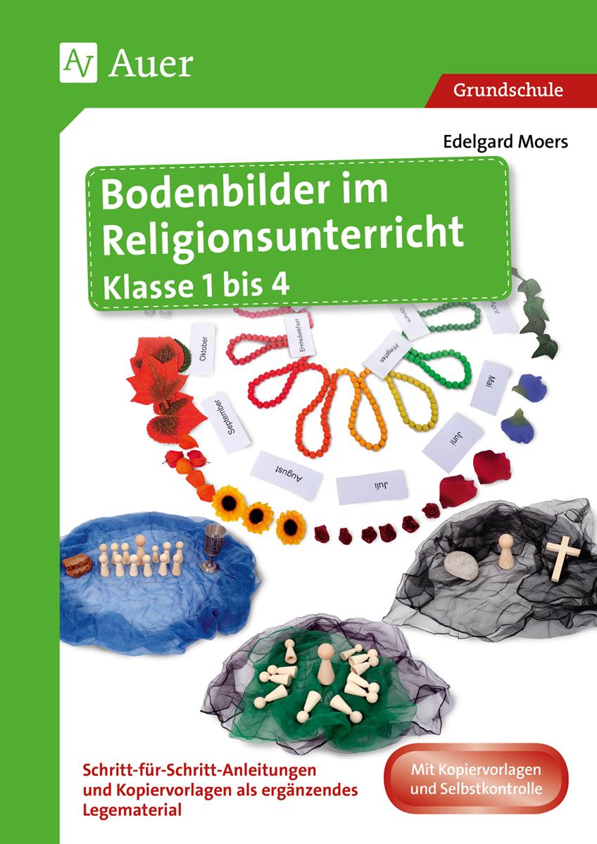 Vorderes Coverbild Bodenbilder im Religionsunterricht Klasse 1 bis 4