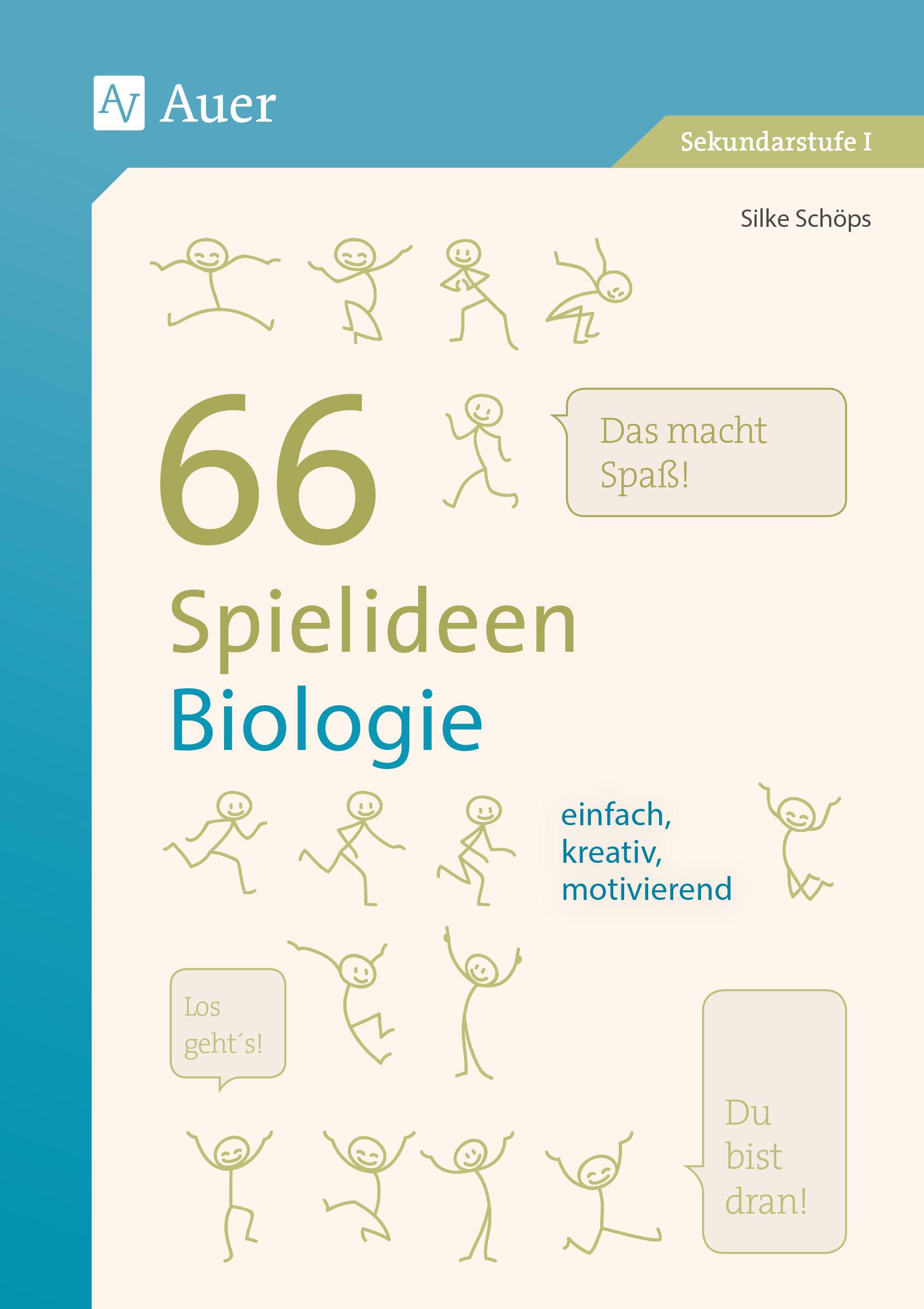 Vorderes Coverbild 66 Spielideen Biologie