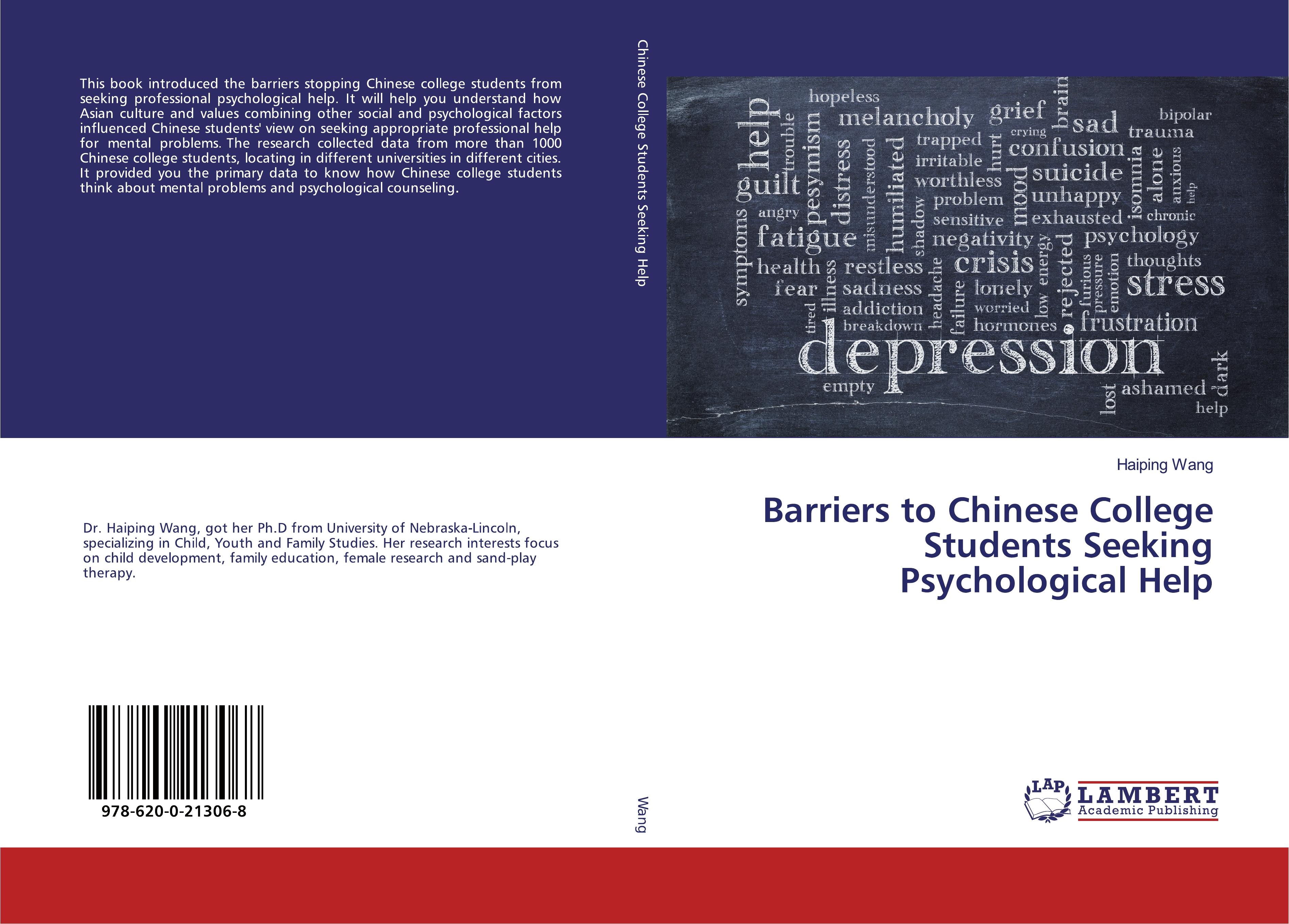 Vorderes Coverbild Barriers to Chinese College Students Seeking Psychological Help