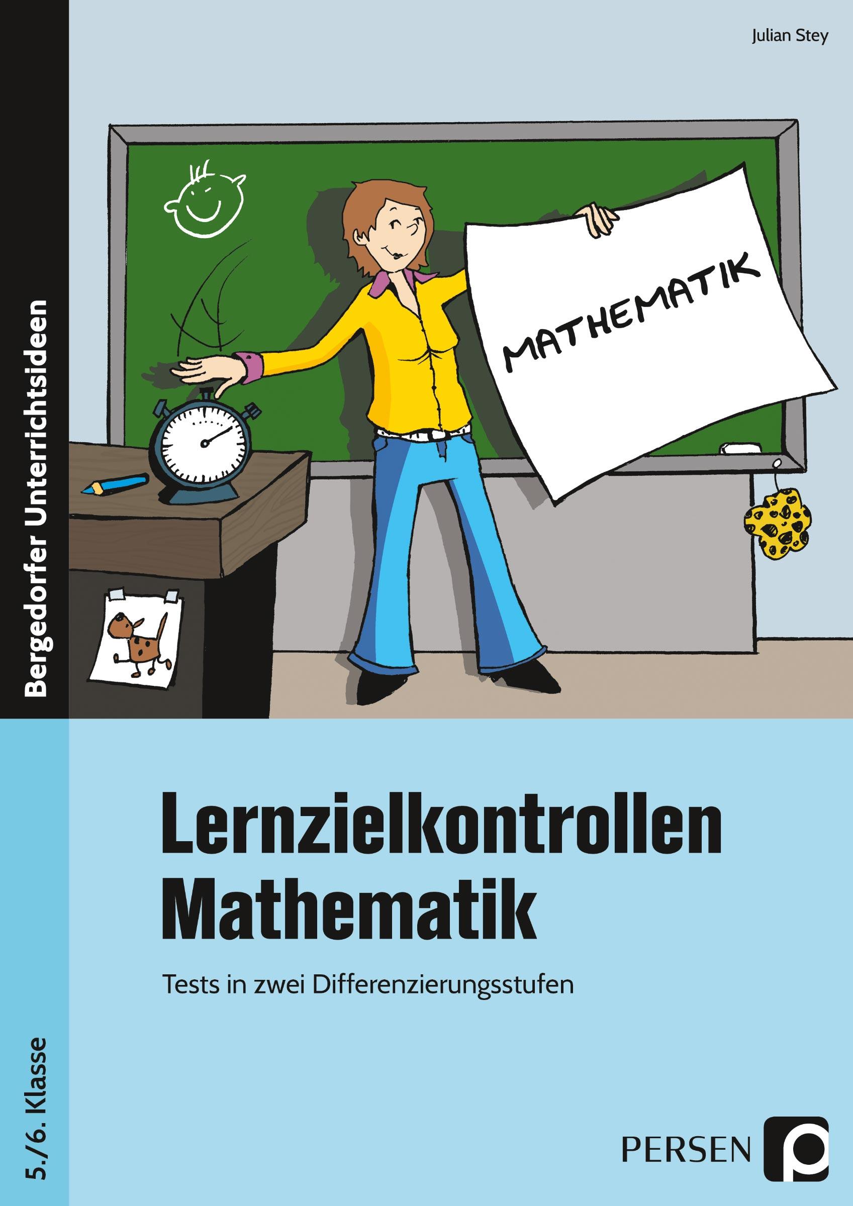 Vorderes Coverbild Lernzielkontrollen Mathematik 5./6. Klasse