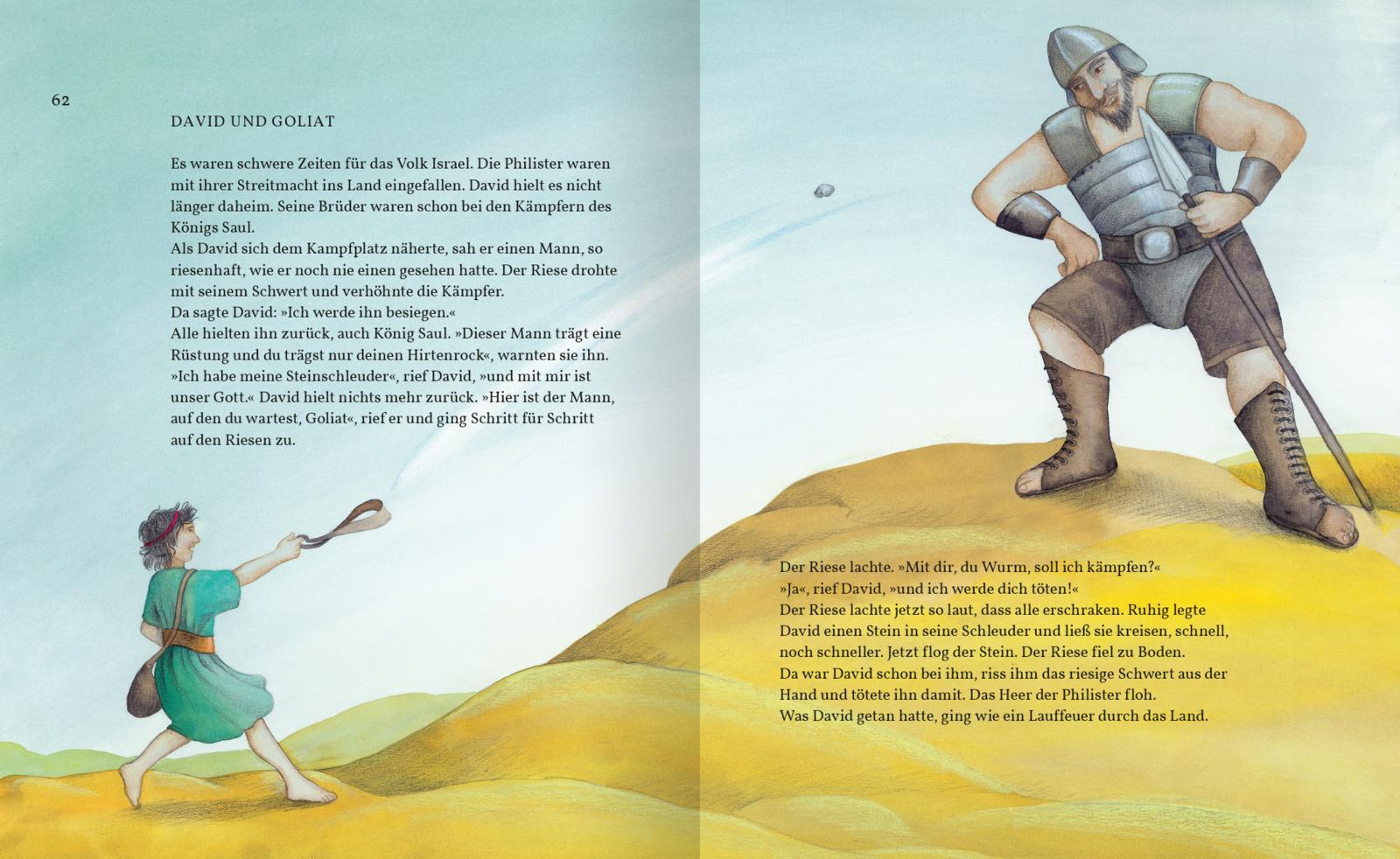 Beispielinhalt (Bild) Die große Kinderbibel