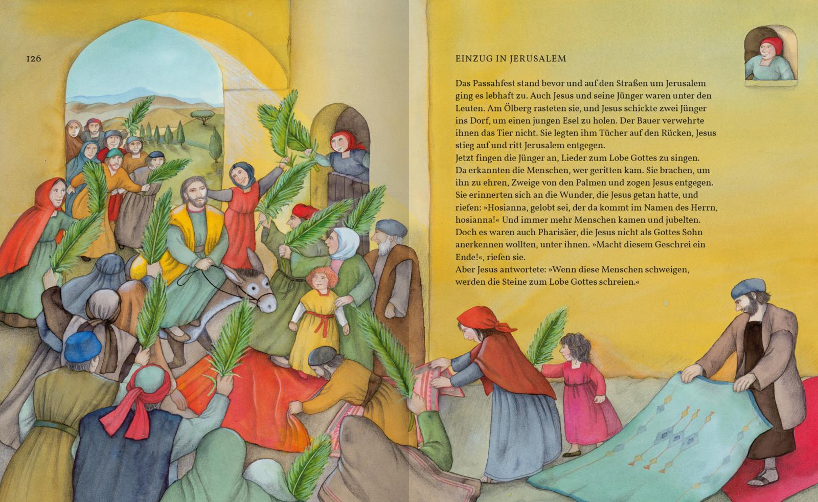 Beispielinhalt (Bild) Die große Kinderbibel