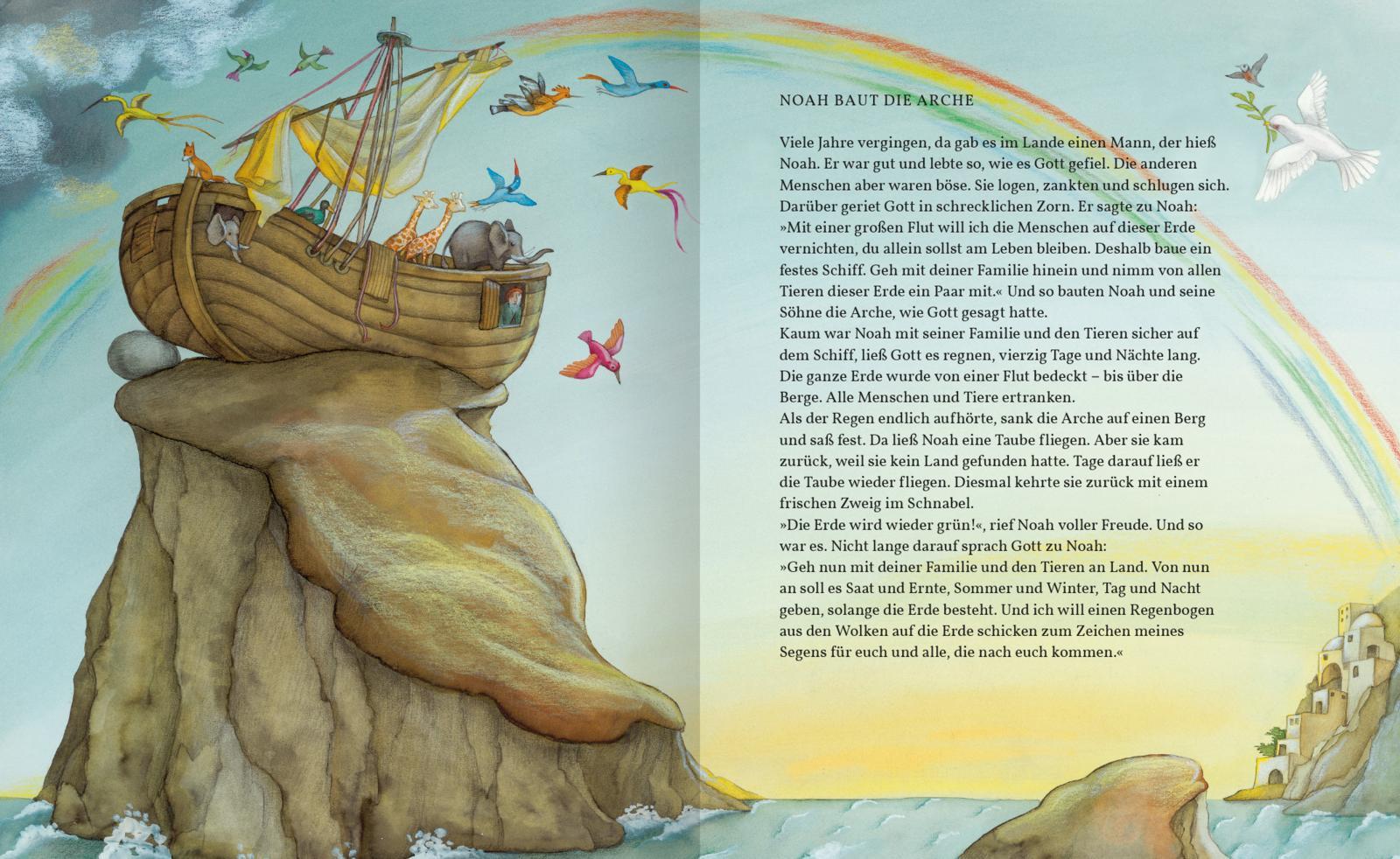 Beispielinhalt (Bild) Die große Kinderbibel