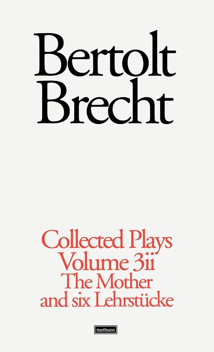 Vorderes Coverbild Brecht Collected Plays