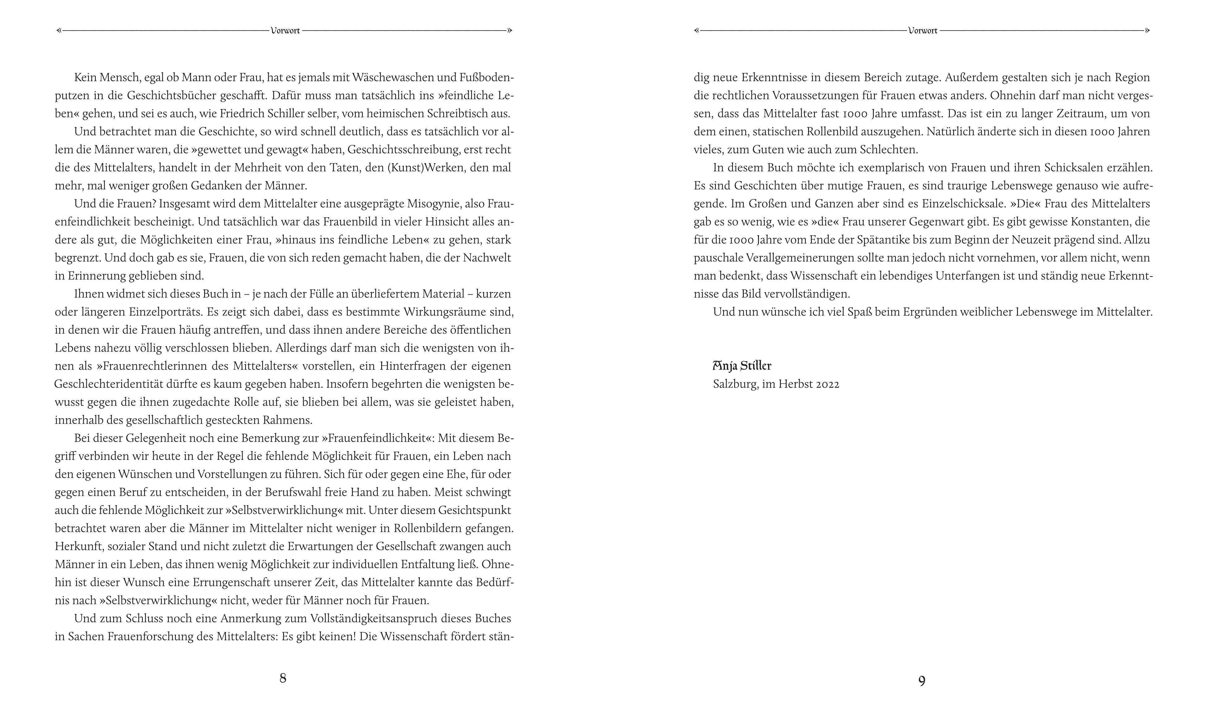 Beispielinhalt (Bild) Weibsbilder