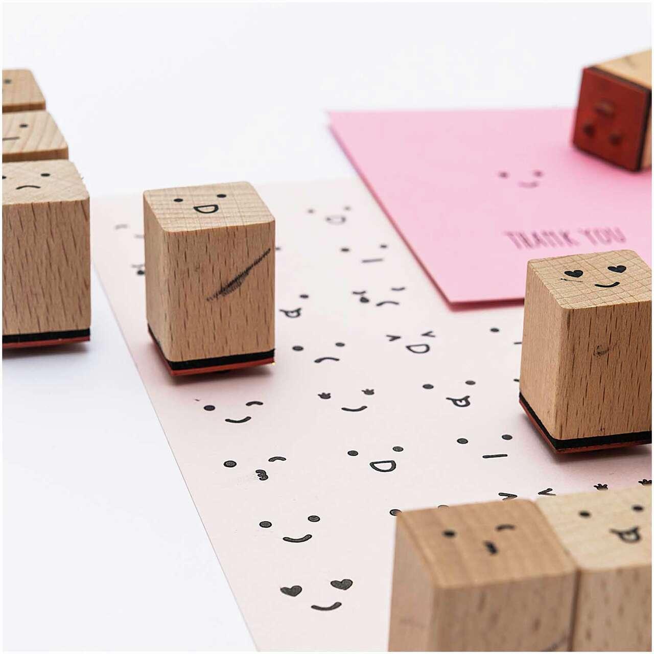 Beispielinhalt (Bild) STEMPELSET, SMILE