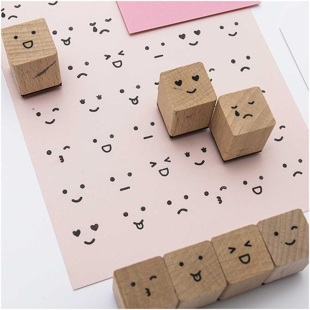 Beispielinhalt (Bild) STEMPELSET, SMILE