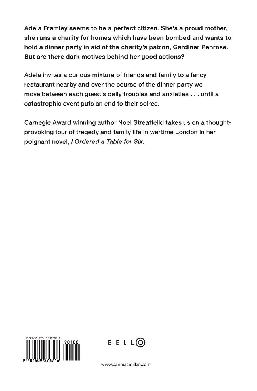 Rückseitencover I Ordered a Table for Six