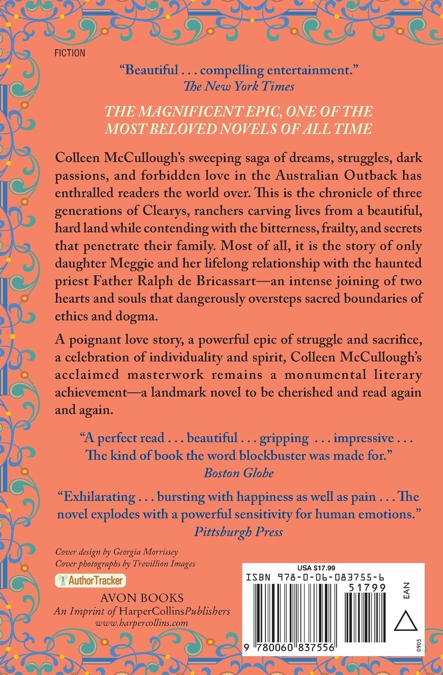 Rückseitencover The Thorn Birds