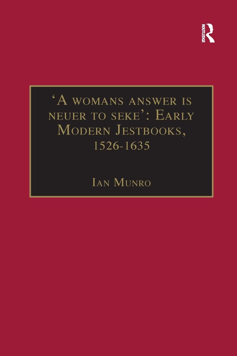 Vorderes Coverbild 'A womans answer is neuer to seke'