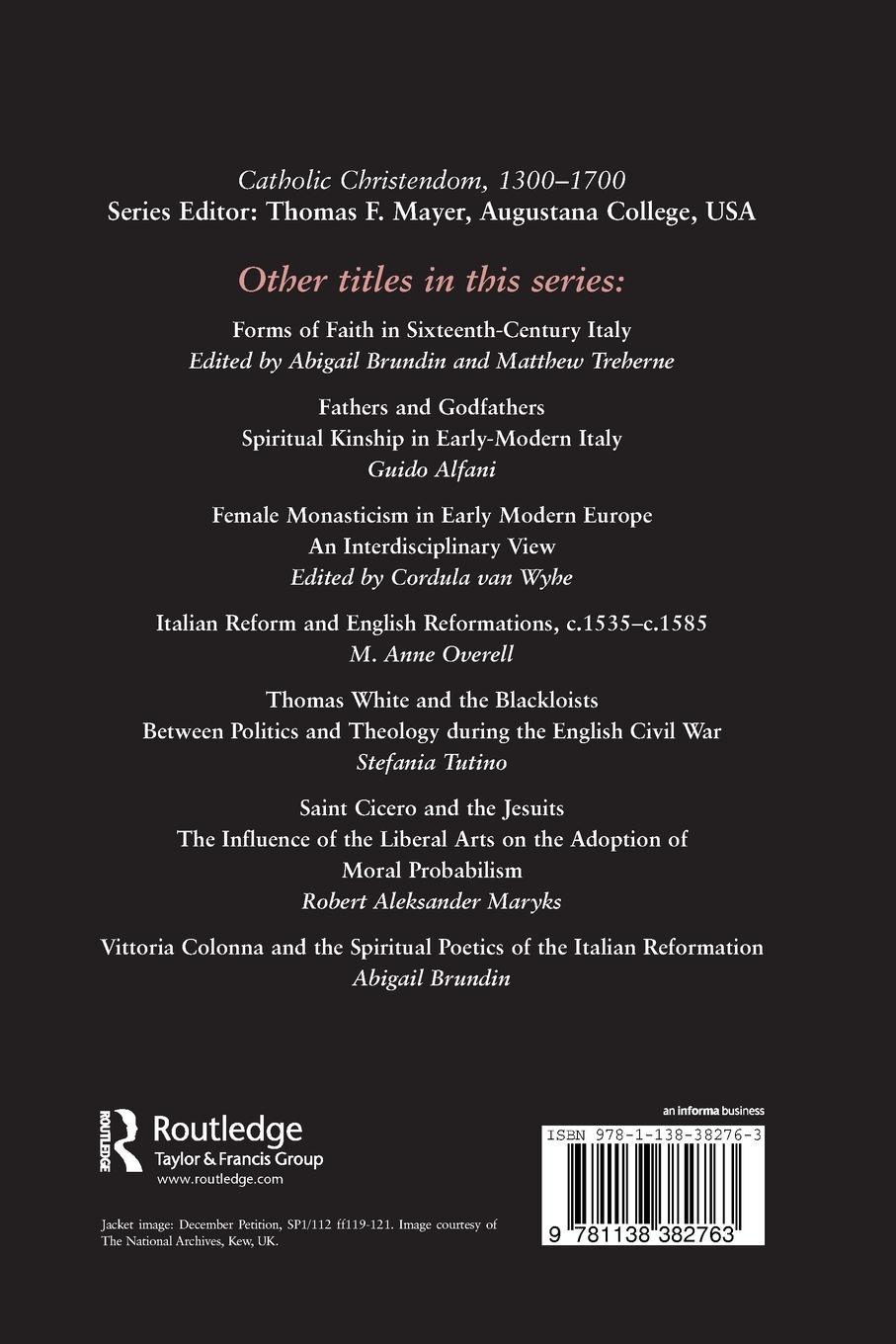 Rückseitencover The Pilgrims' Complaint