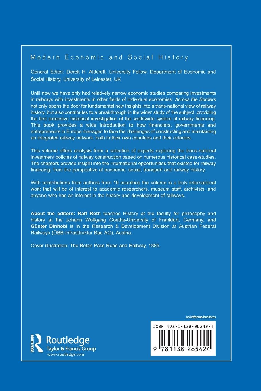 Rückseitencover Across the Borders