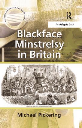 Vorderes Coverbild Blackface Minstrelsy in Britain