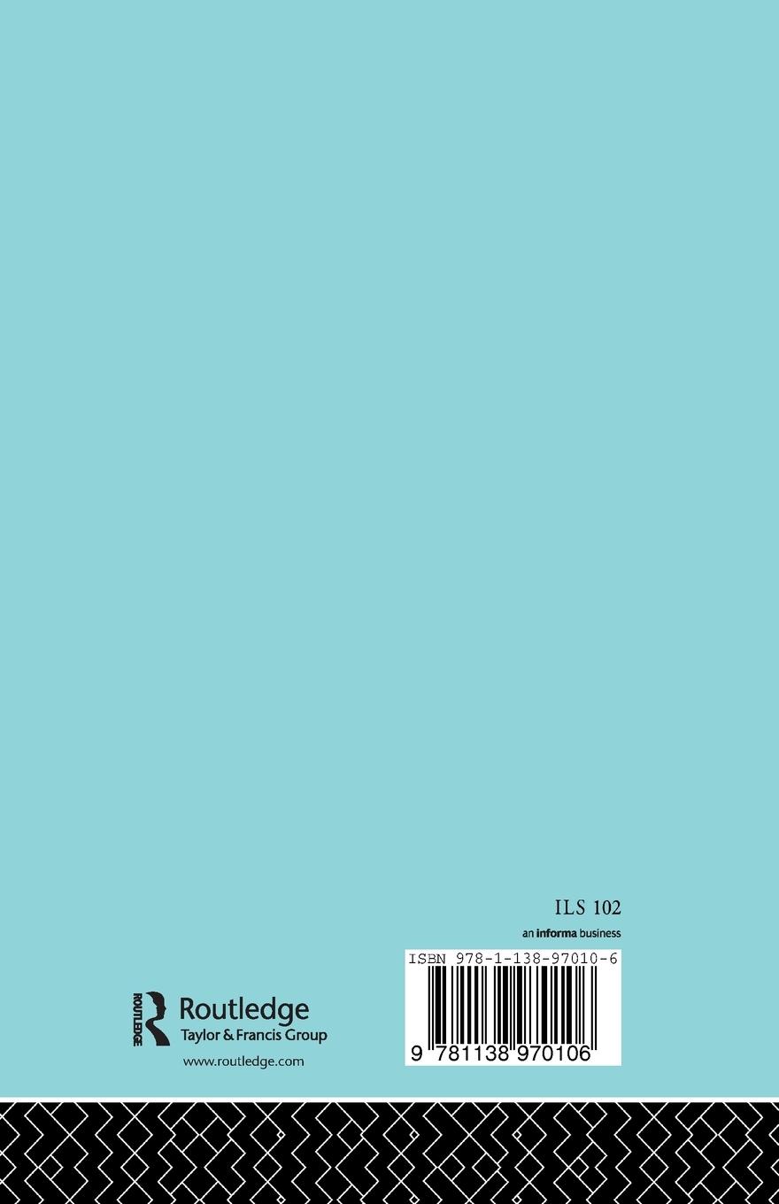 Rückseitencover The Changing Social Structure of England and Wales