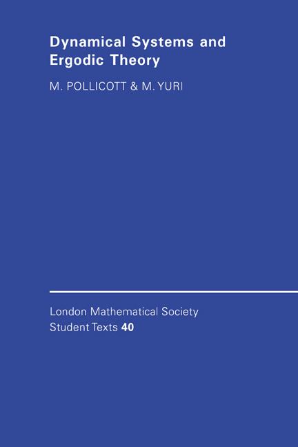 Vorderes Coverbild Dynamical Systems and Ergodic Theory