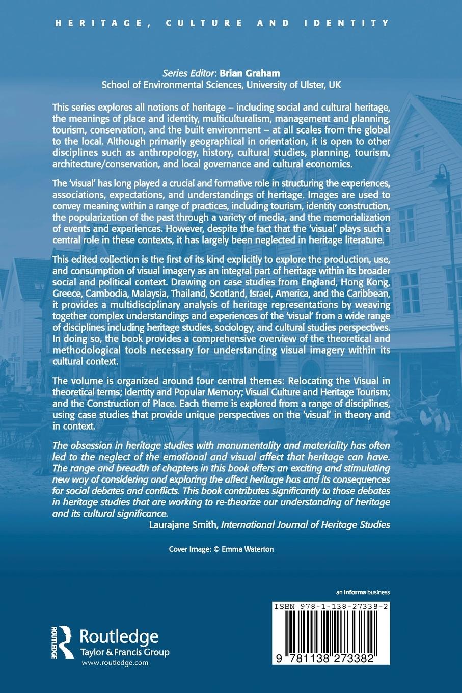 Rückseitencover Culture, Heritage and Representation