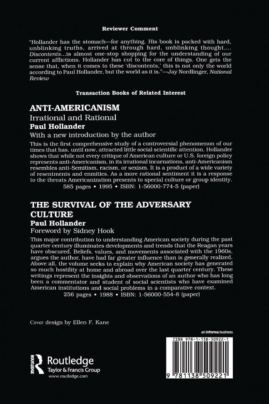 Rückseitencover Discontents