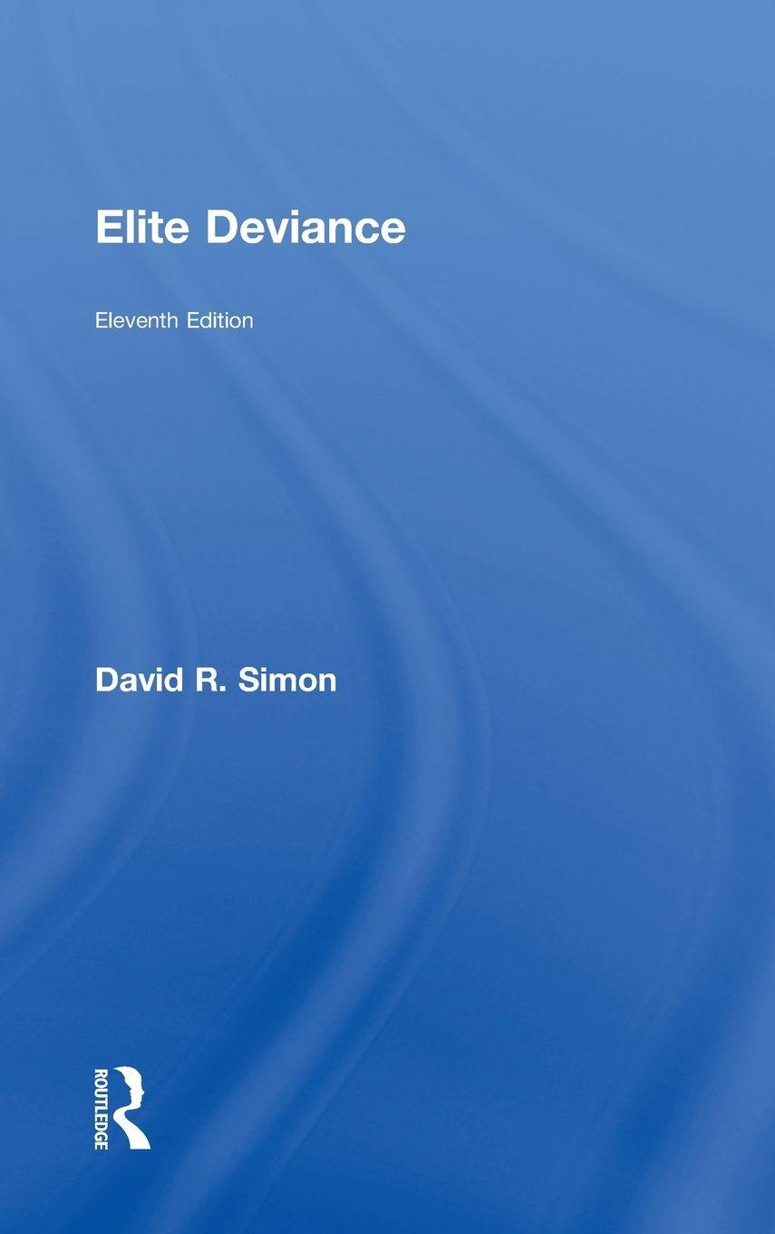 Vorderes Coverbild Elite Deviance