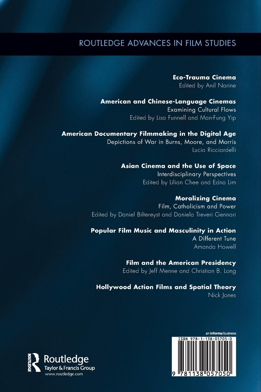 Rückseitencover Hollywood Action Films and Spatial Theory
