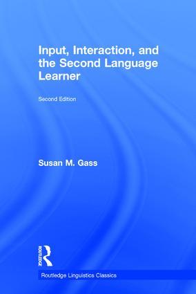 Vorderes Coverbild Input, Interaction, and the Second Language Learner