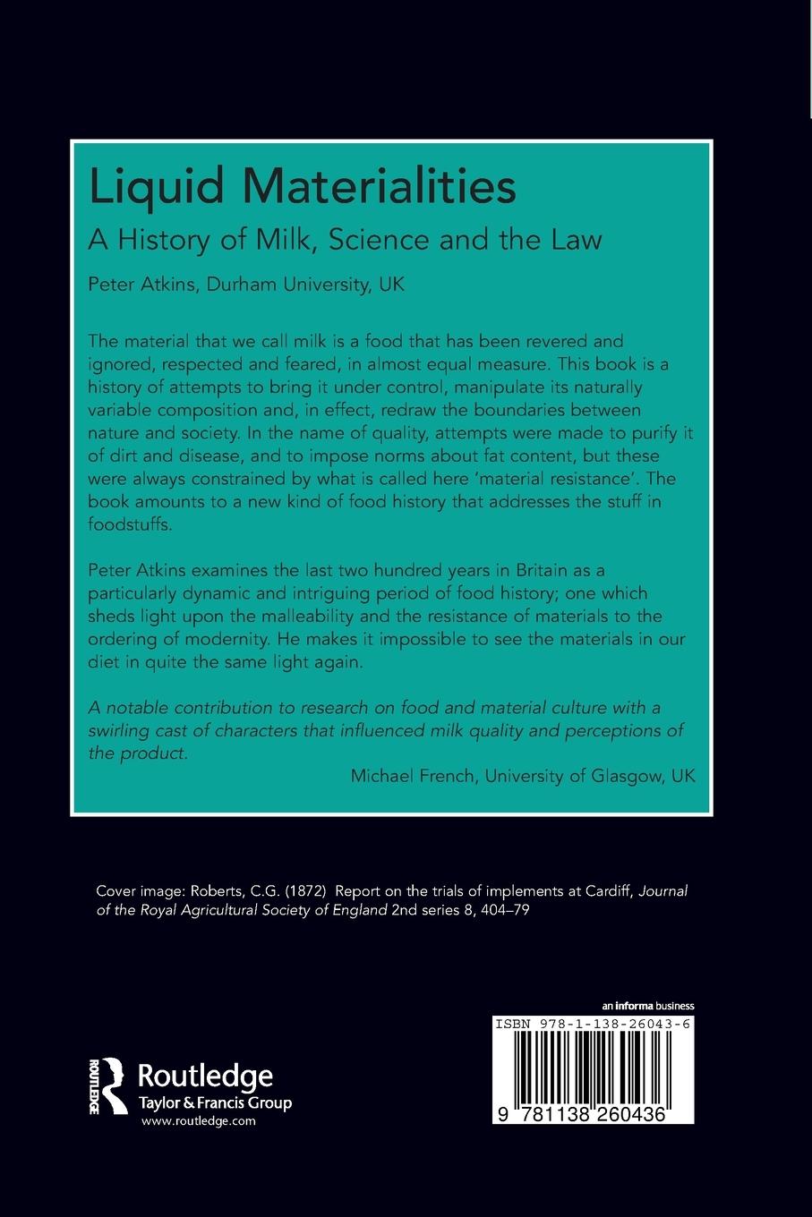 Rückseitencover Liquid Materialities