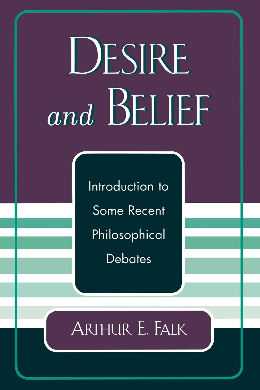 Vorderes Coverbild Desire and Belief