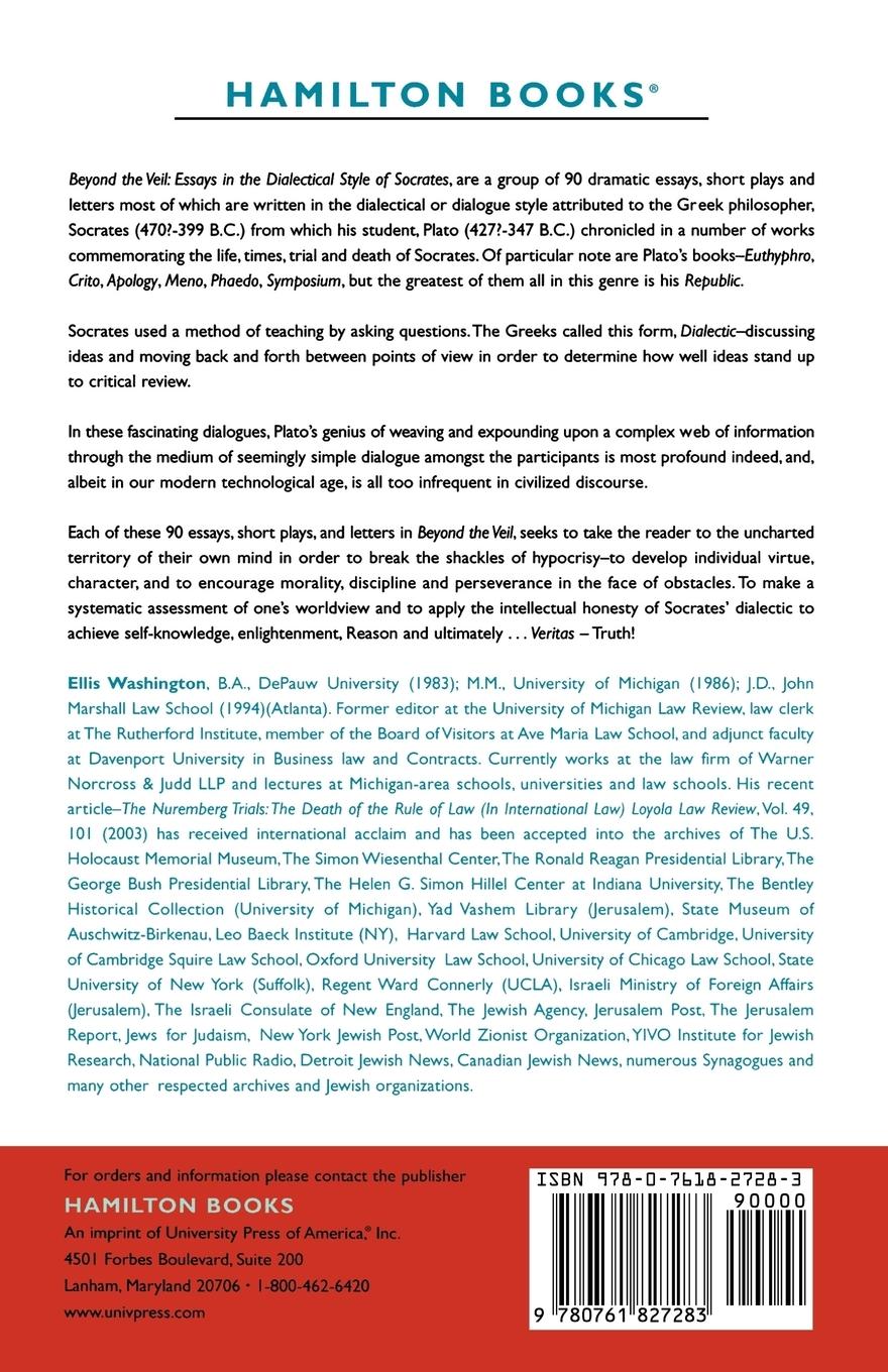 Rückseitencover Beyond the Veil