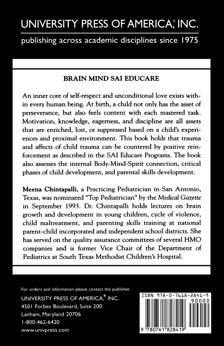 Rückseitencover Brain Mind SAI Educare