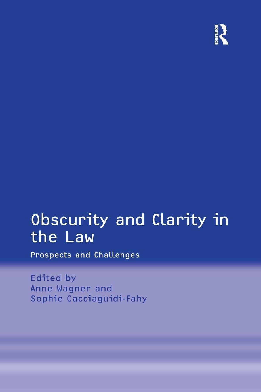 Vorderes Coverbild Obscurity and Clarity in the Law