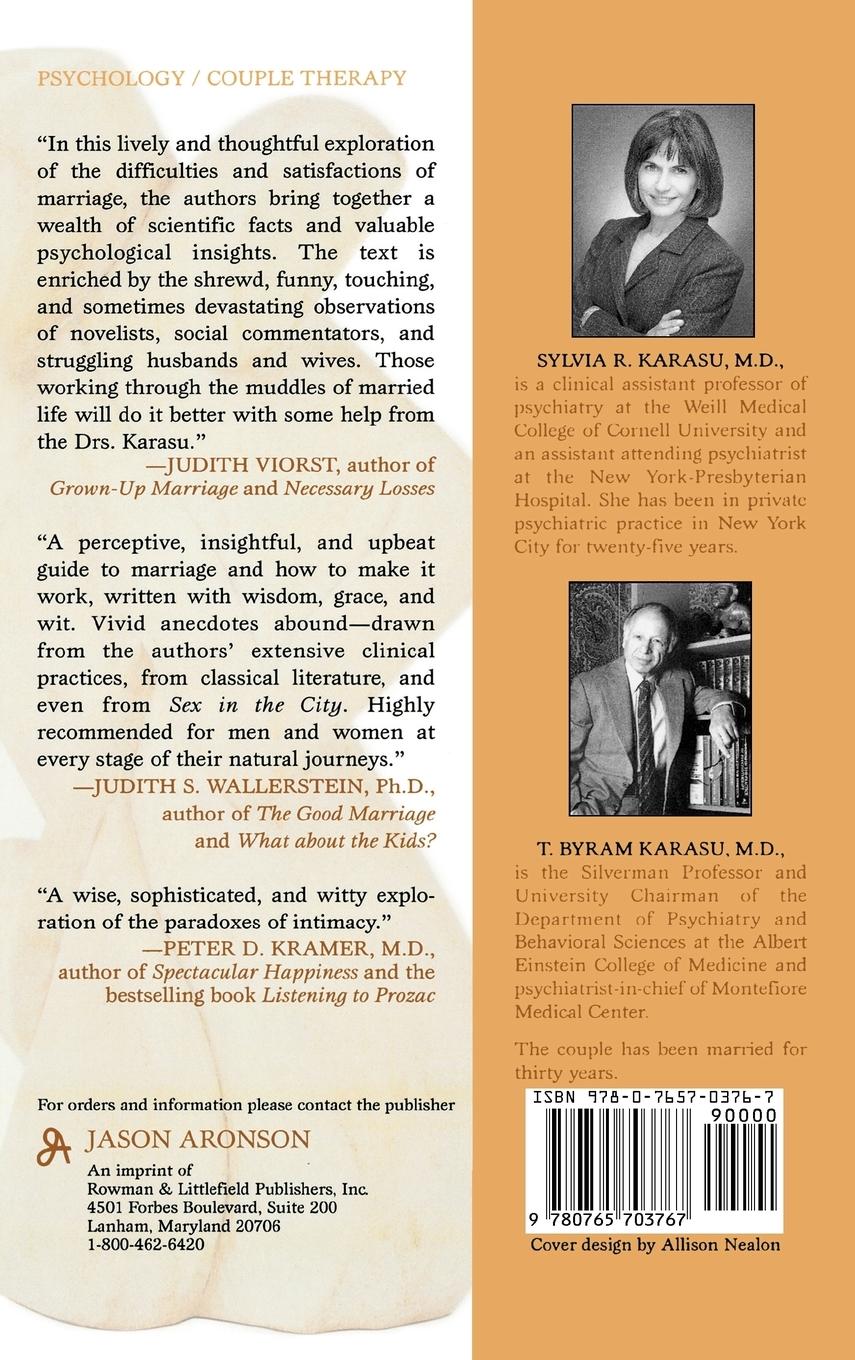 Rückseitencover Art of Marriage Maintenance