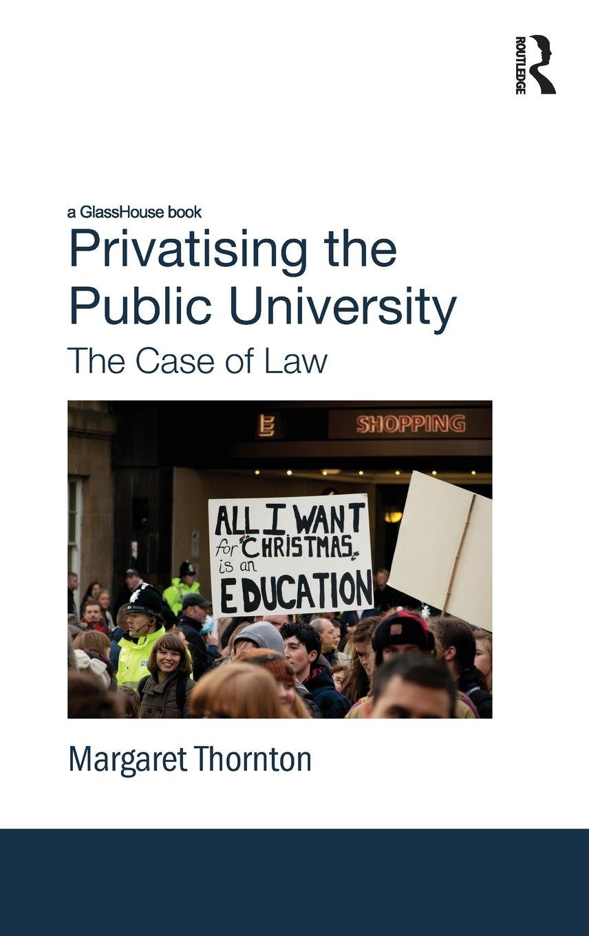 Vorderes Coverbild Privatising the Public University