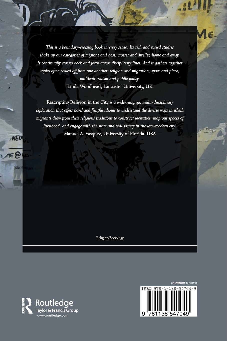 Rückseitencover Rescripting Religion in the City