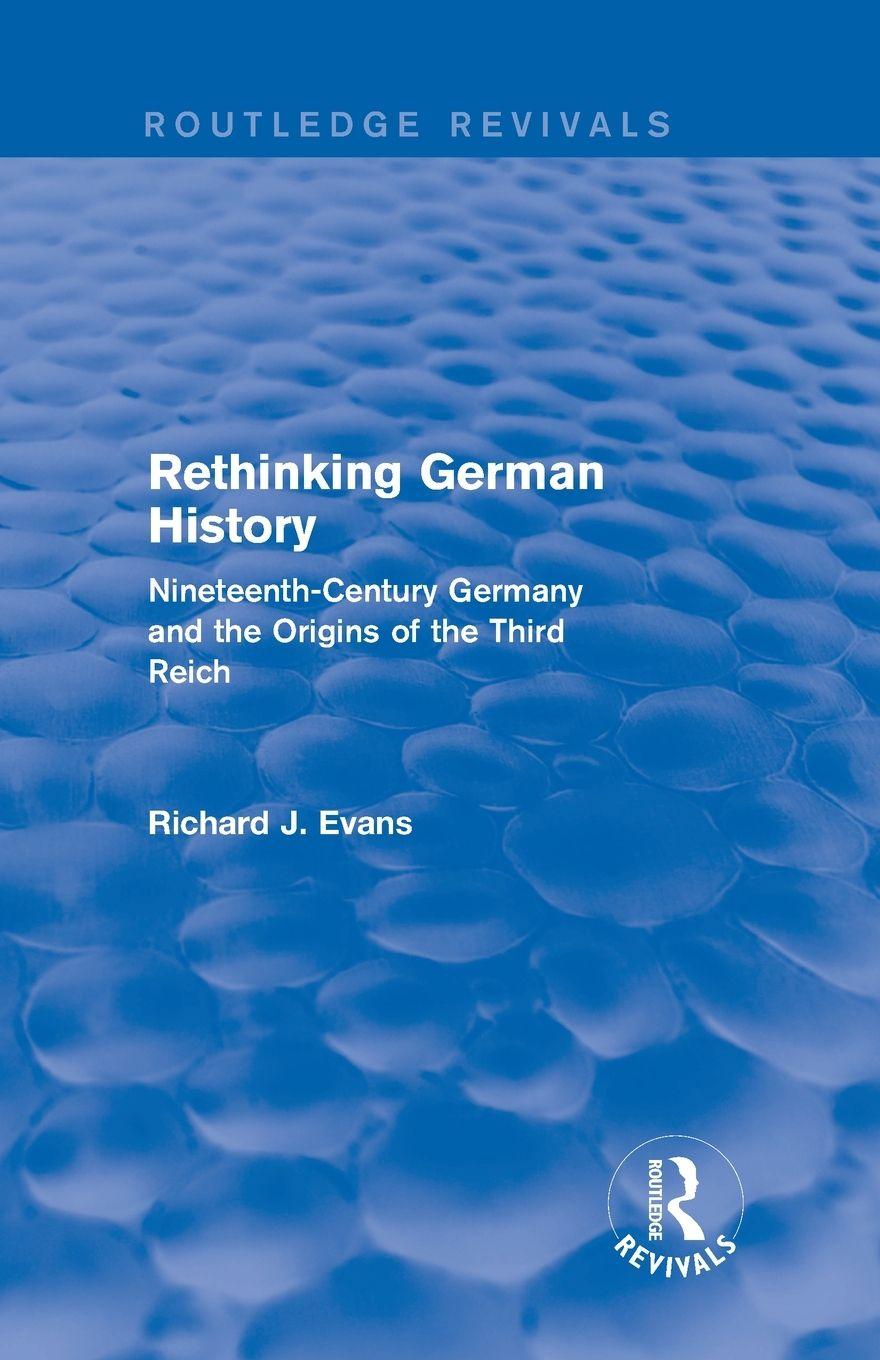 Vorderes Coverbild Rethinking German History (Routledge Revivals)