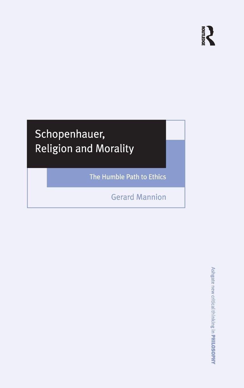 Vorderes Coverbild Schopenhauer, Religion and Morality