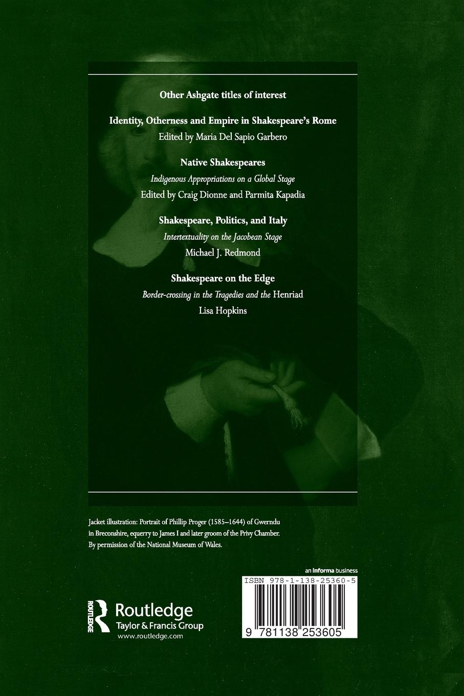 Rückseitencover Shakespeare and Wales