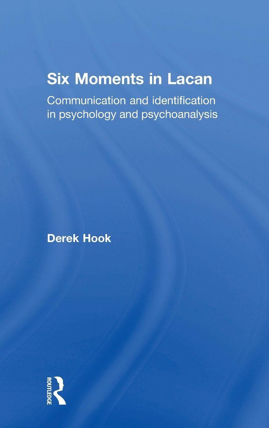 Vorderes Coverbild Six Moments in Lacan