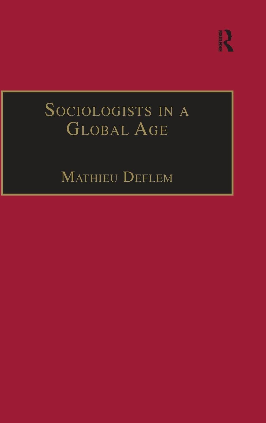 Vorderes Coverbild Sociologists in a Global Age