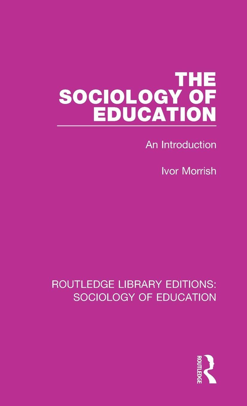 Vorderes Coverbild The Sociology of Education