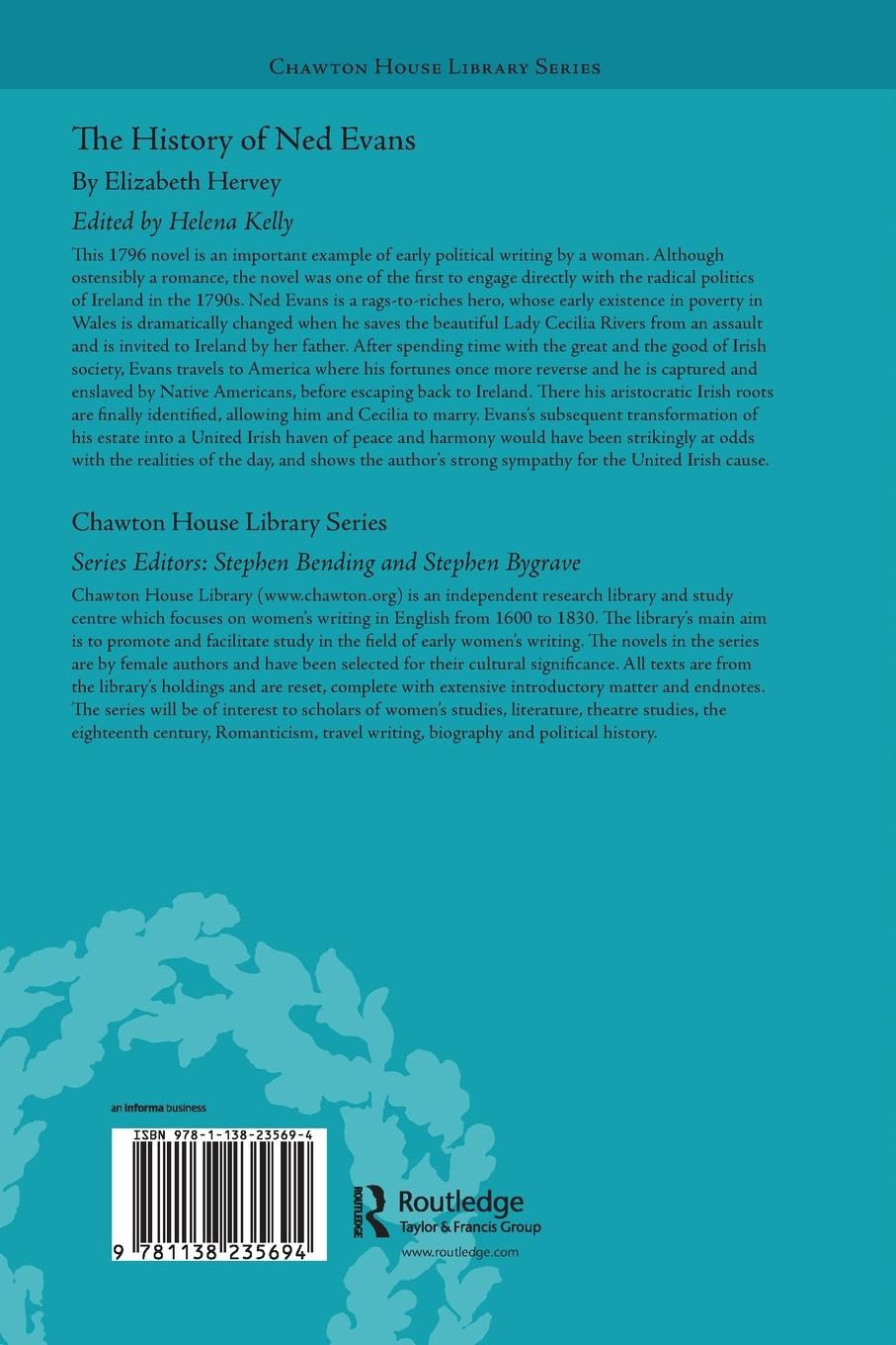 Rückseitencover The History of Ned Evans