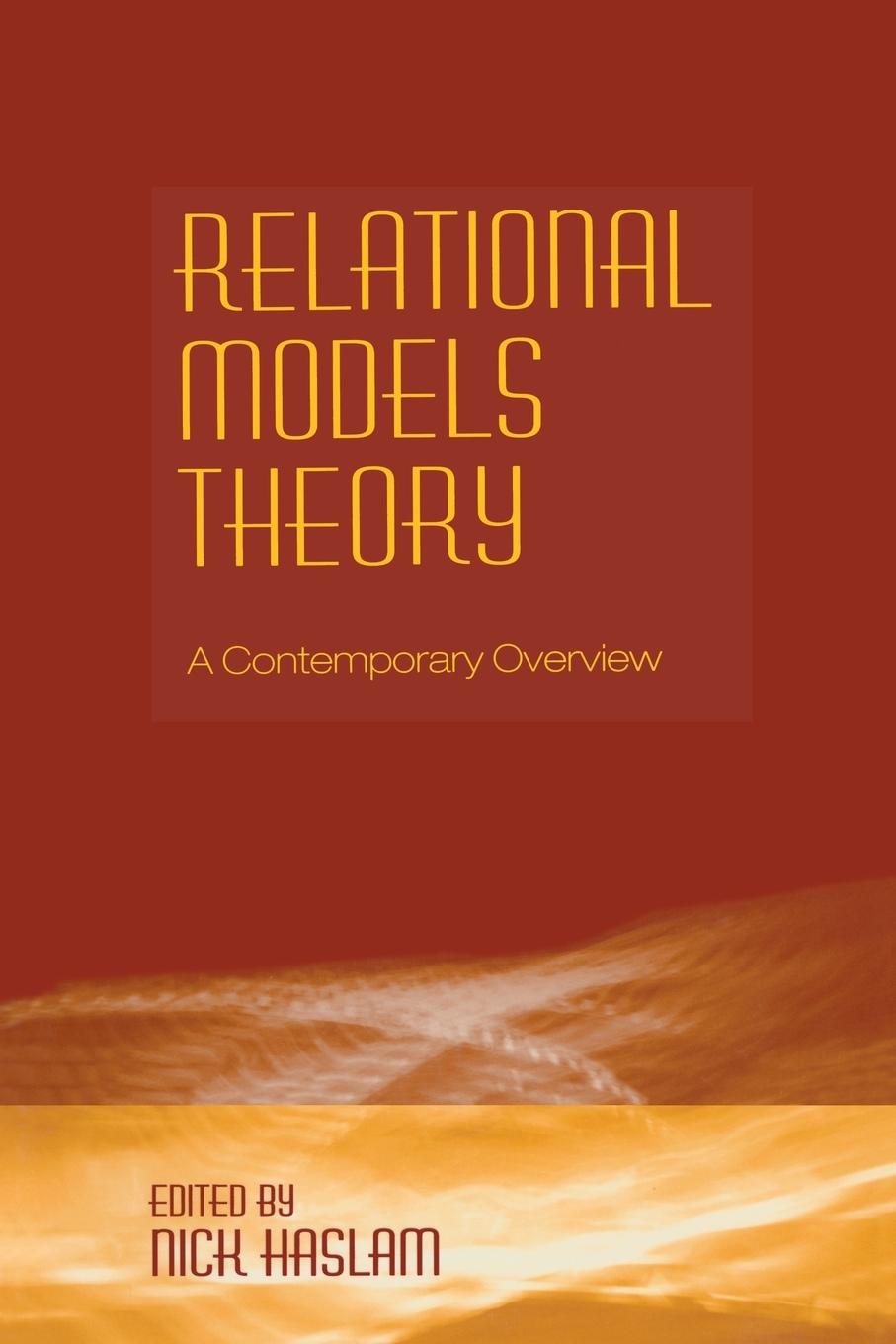 Vorderes Coverbild Relational Models Theory