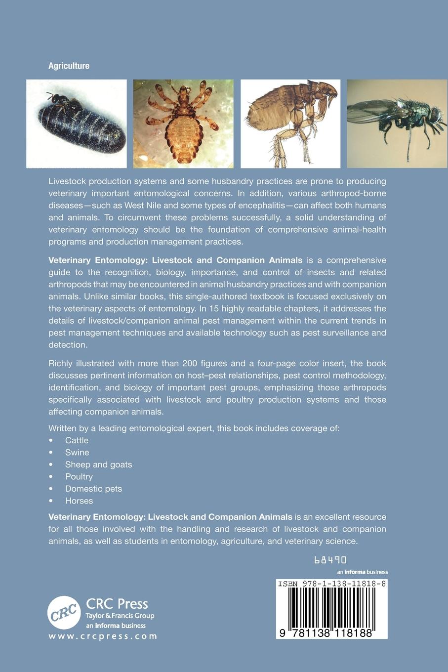 Rückseitencover Veterinary Entomology